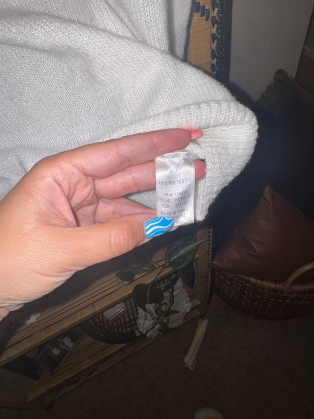 BIBI Strawberry Crochet Knit Sweater - Picture 5 of 6